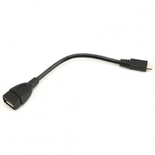 Кабель USB 2.0 OTG Cablexpert USBAF/MicroBM, 0.15м (A-OTG-AFBM-001)