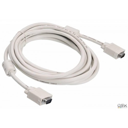 Кабель VGA 15M-15M 1.8м Buro, 2 фильтра (CAB016S-06)