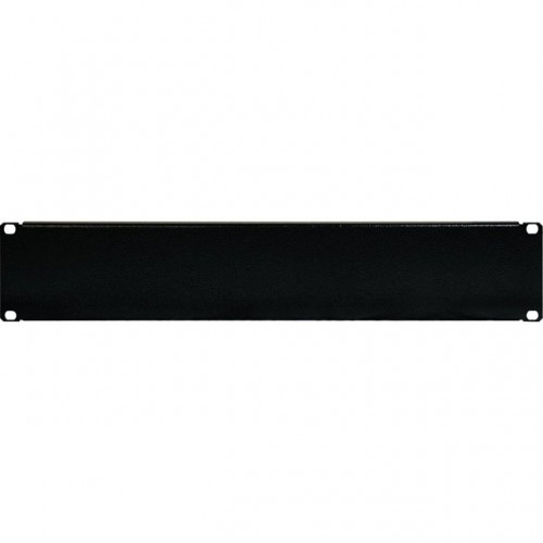 Заглушка 19", 2U, черная (TLK-BLNK-2-BK)