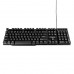 Клавиатура Гарнизон GK-200G black 