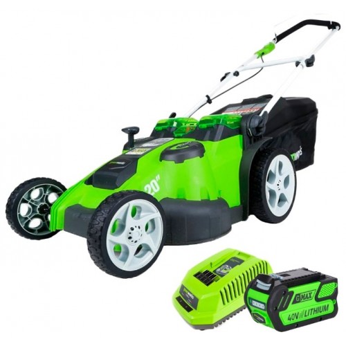 Газонокосилка электрическая Greenworks G40LM49DB 40V (2500207VB)
