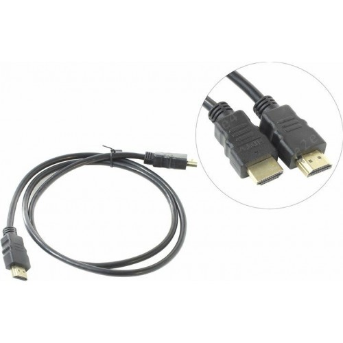 Кабель HDMI (19M -19M) 1.0м Exegate, v1.4b, позолоченные контакты (191098)