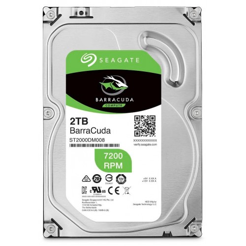 Накопитель HDD 2000 Gb Seagate Barracuda ST2000DM008 