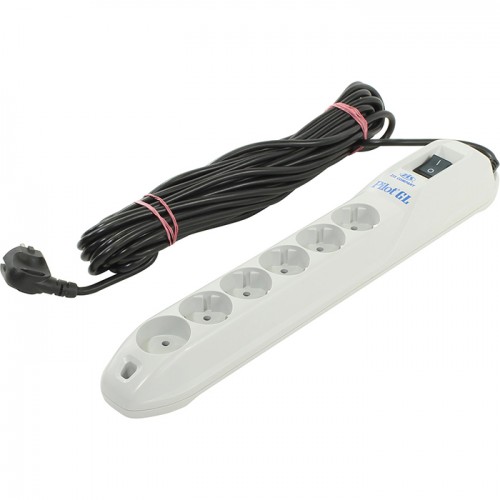 Фильтр сетевой Pilot GL (10m/6 розеток)