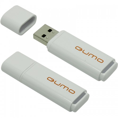 Накопитель USB 2.0 Flash Drive 64Gb QUMO Optiva 01 (White) (QM64GUD-OP1-white)