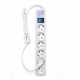 Фильтр сетевой Powercube SPG(5+1)-16B-1,9М-WHITE (1.9m/6 розеток)