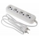 Удлинитель Buro BU-PSL4.5/W White (4-розетки/5m) (BU-PSL4.5/W)