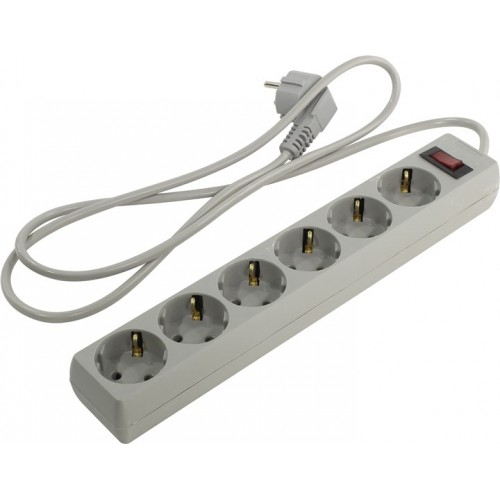 Фильтр сетевой ExeGate SP-6-1.5G Gray (6-розеток/1.5m) (EX266865RUS)