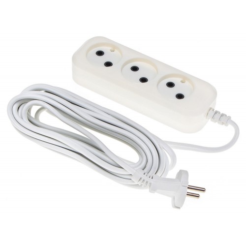 Удлинитель Buro BU-PSL3.5/W White (3-розетки/5m) (BU-PSL3.5/W)