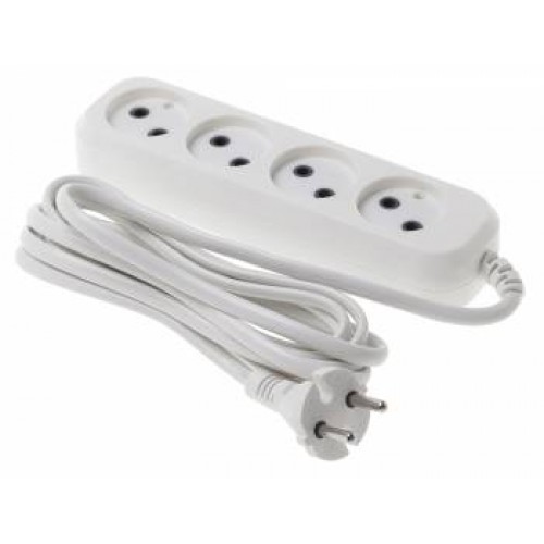 Удлинитель Buro BU-PSL4.3/W White (4-розетки/3m) (BU-PSL4.3/W)
