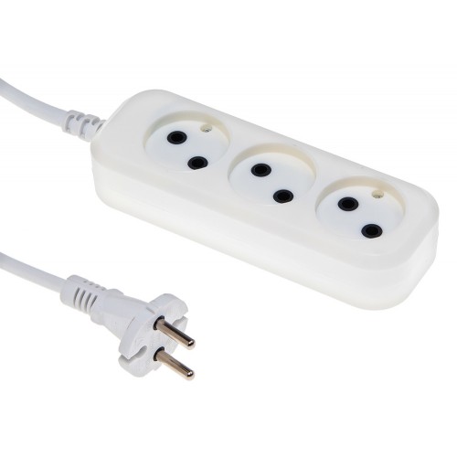 Удлинитель Buro BU-PSL3.1/W White (3-розетки/1.5m) (BU-PSL3.1/W)