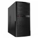Корпус Minitower Powerman ES722BK black без БП mATX