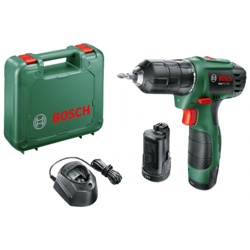 Дрель-шуруповерт аккумуляторная BOSCH EasyDrill 1200 (0.603.9A2.10A)