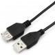 Кабель удлинитель USB 2.0 Гарнизон GCC-USB2-AMAF-1M (1м, AM/AF, пакет) (GCC-USB2-AMAF-1M)