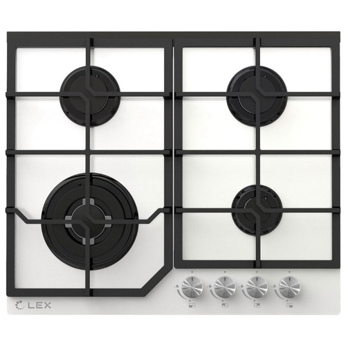 Варочная поверхность газовая керамика LEX GVG 640-1 WH