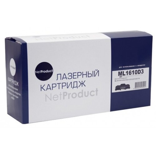 Картридж NetProduct (N-ML-1610D3) для Samsung ML-1610/2010/2015/Xerox Ph 3117/3122, 3K