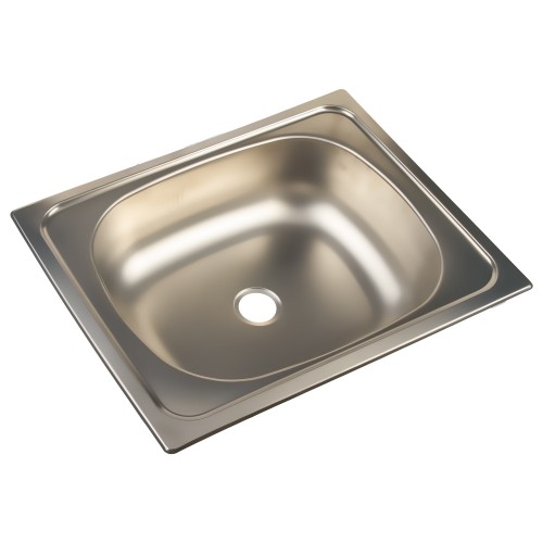 Мойка врезная Classic 50х40 см цвет хром, нержавеющая сталь