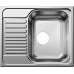 Мойка врезная Blanco Mini, 60.5x50 см, глубина 16 см, нержавеющая сталь