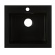 Мойка Delinia 48х44 см цвет антрацит, кварц