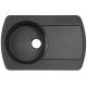 Мойка Delinia FG 77х50 см, глубина 19 см, цвет антрацит