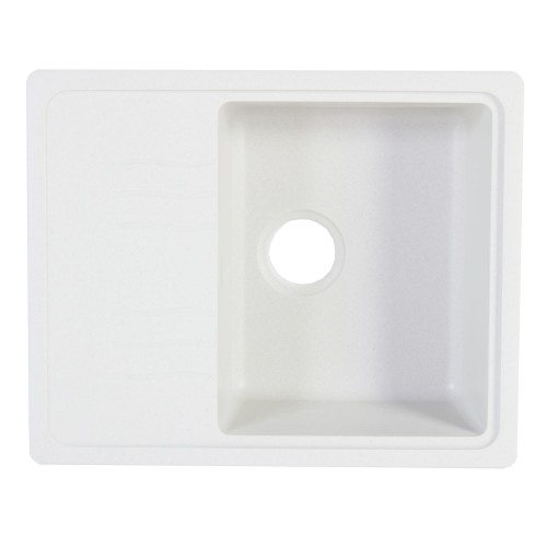 Мойка Delinia FG 61х48 см цвет арктик, кварц