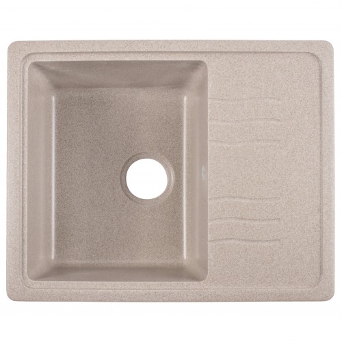 Мойка Delinia FG 61х48 см цвет латте, кварц