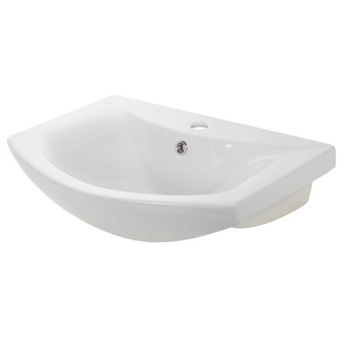 Раковина «Балтика»  для тумбы «Венто 60», овал, керамика