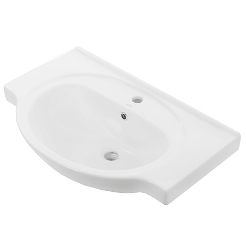 Раковина «Эрика 70»  для тумбы «Форте/Тура 70», овал, фаянс