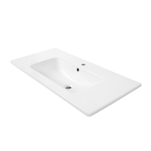 Раковина «Эйфория», 100 см, эмалированная керамика, цвет белый