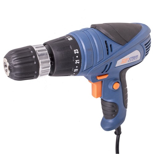 Дрель сетевая безударная Dexter , 300 Вт