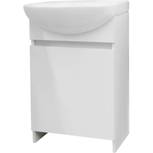 Тумба под раковину напольная «Т-50» 50 см цвет белый