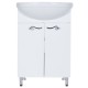 Тумба под раковину напольная «Венеция» 55 см цвет белый