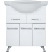 Тумба под раковину напольная Акваль «Эмили» 75 см цвет белый Тумба под раковину напольная Акваль «Эмили» 75 см цвет белый