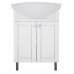 Тумба под раковину напольная «Мерлин» 60 см цвет белый