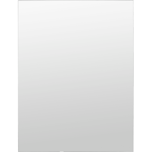 Шкаф зеркальный «Паола» 50 см цвет белый