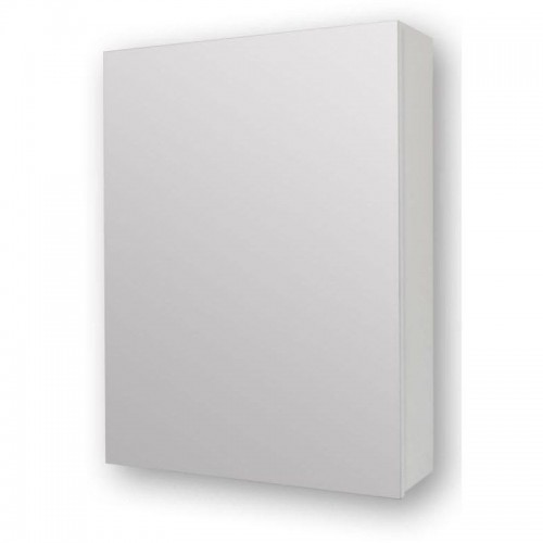 Шкаф зеркальный 40 см цвет белый
