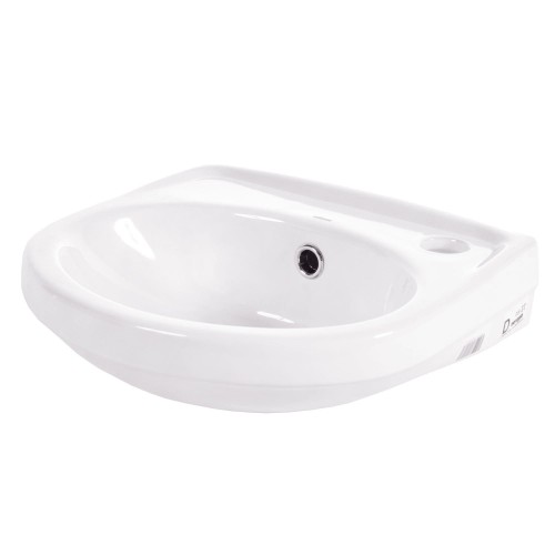 Мини-раковина Sanita Лада, фарфор 31 см, цвет белый