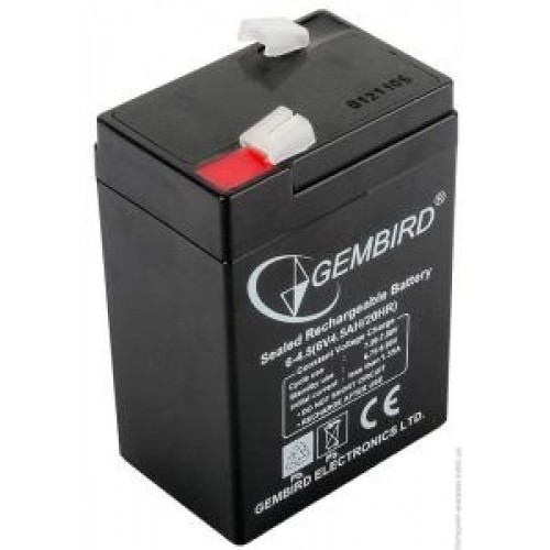 Аккумулятор 6V 4.5Ah Gembird BAT-6V4.5AH