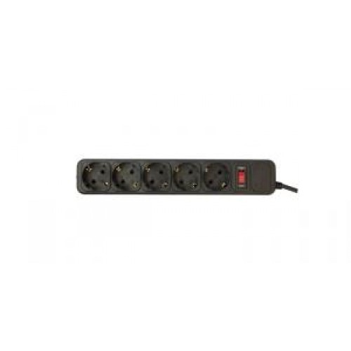 Фильтр сетевой PC Pet AP01006-5-BK 5м (5 розеток) black