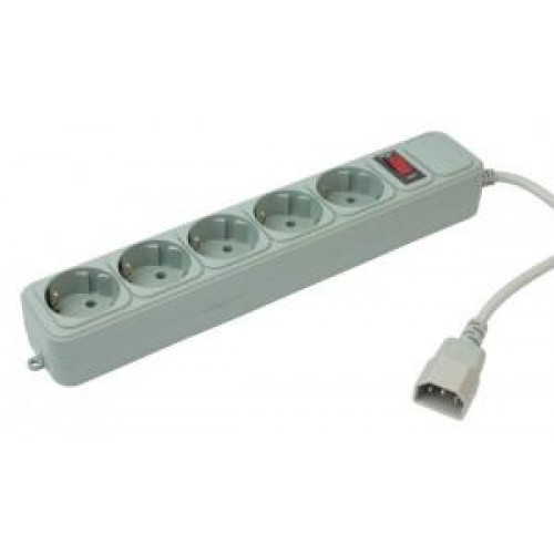 Фильтр сетевой PC Pet AP01006-E-GR 1.8м (5 розеток) Grey