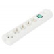 Фильтр сетевой Most RG-U 3.0м UPS (6 розеток) белый