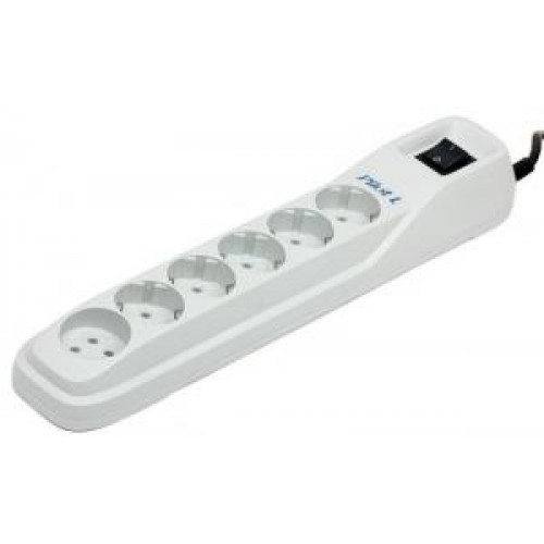 Фильтр сетевой Pilot-L (6 розеток) 3 м NEW (Арт. 072) White