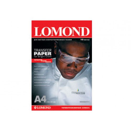Бумага Lomond для термопереноса на светлые ткани А4, 10 листов (0808411)