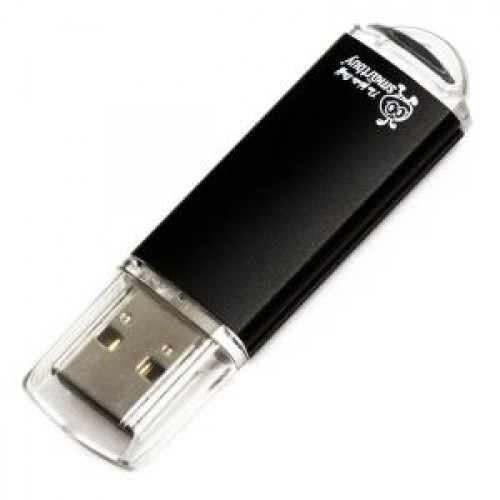 Накопитель USB 2.0 Flash Drive 8Gb Smartbuy V-Cut Black (SB8GBVC-K)