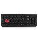 Клавиатура A4-Tech Bloody Q100 черный USB Multimedia Gamer LED