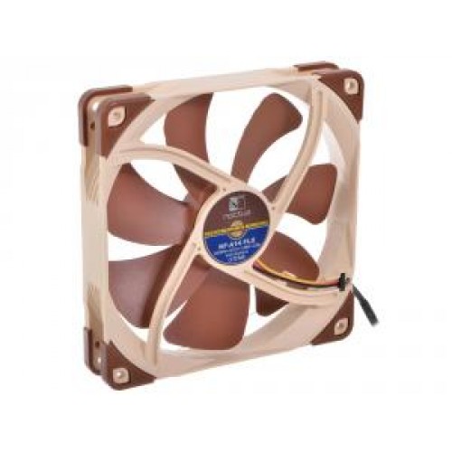 Вентилятор 140x140 Noctua NF-A14 FLX (13.8-19.2dB,900-1200rpm,3-pin)