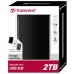 Внешний накопитель HDD 2000 Gb USB 3.0/2.0 Transcend 2.5" 5400rpm 8Mb (TS2TSJ25A3K) 