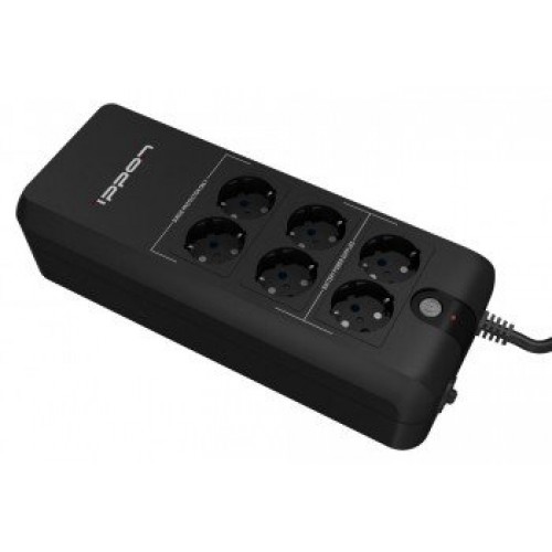 ИБП Ippon Back Verso 600  198-264V, AVR, 11-15 мин, RS-232/USB