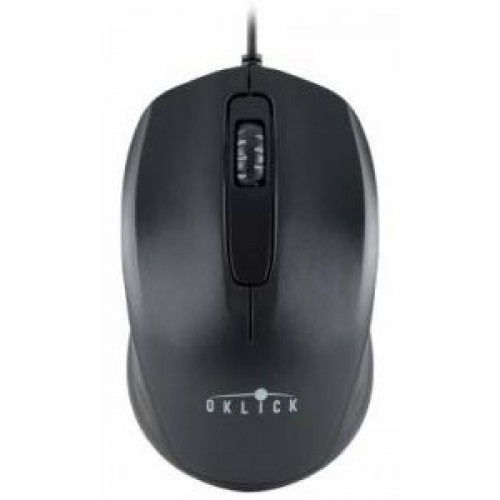 Манипулятор Oklick 195M black оптическая (800dpi) USB (2but)