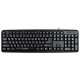 Клавиатура Oklick 180M черный USB